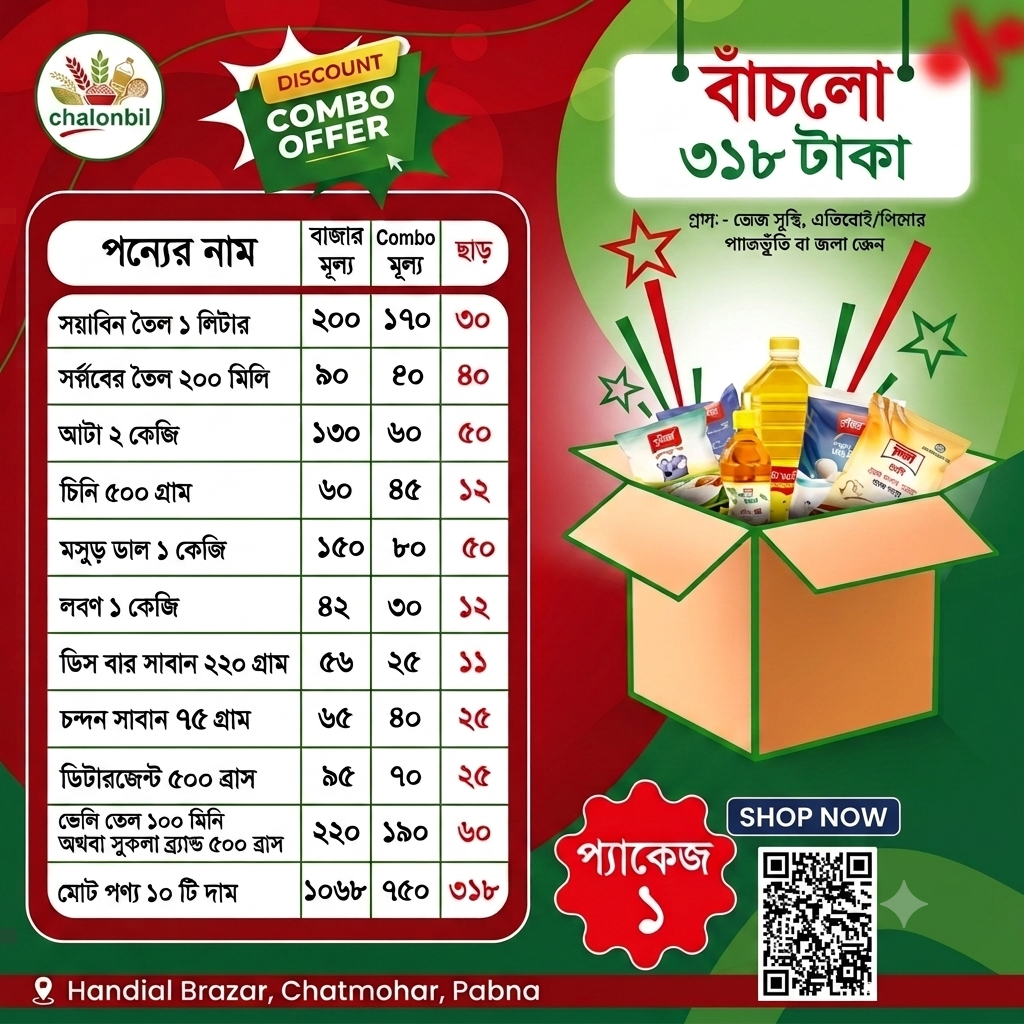 সাশ্রয়ী প্যাকেজ-১