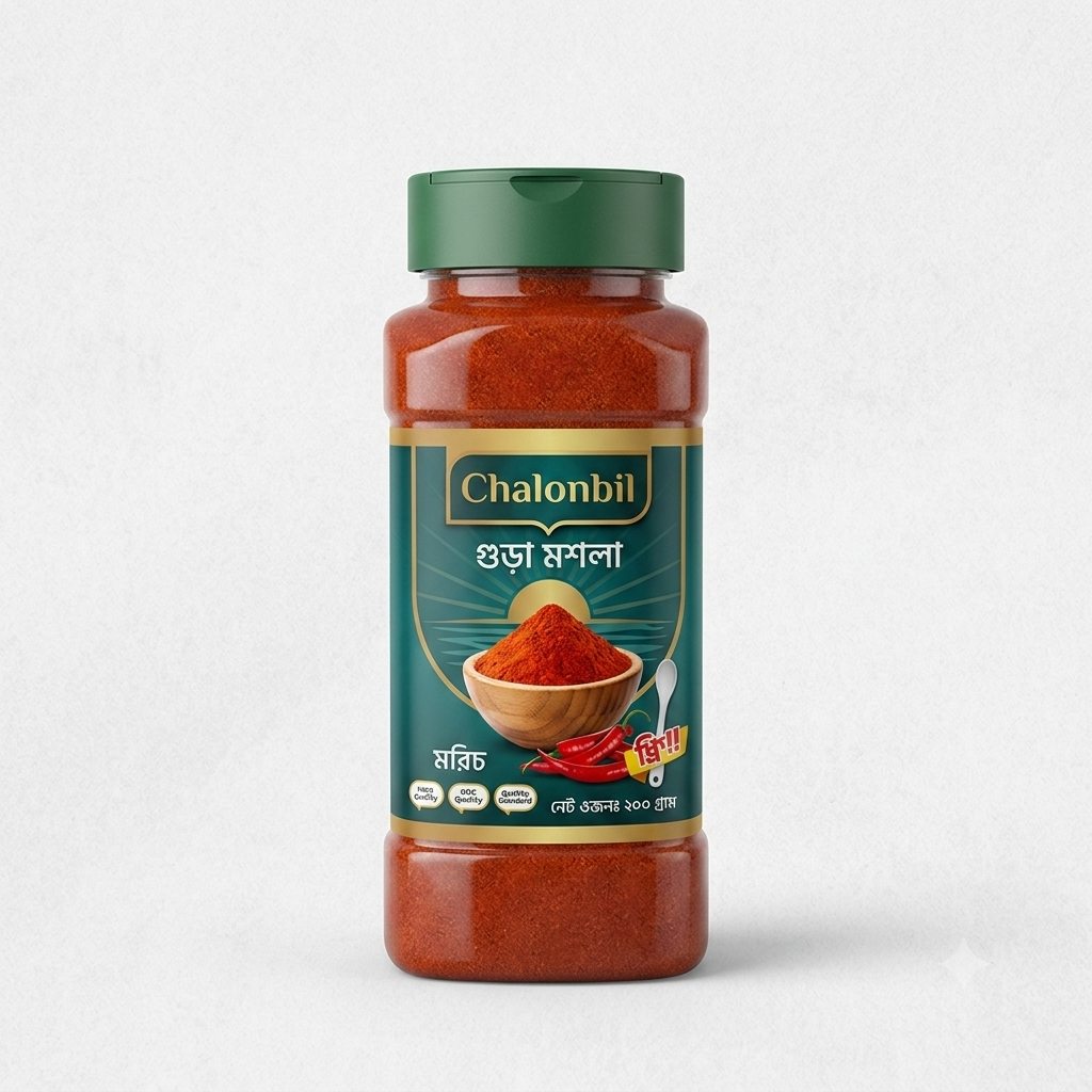 চলনবিল মরিচের গুঁড়া (Chalonbil Red Chilli Powder)