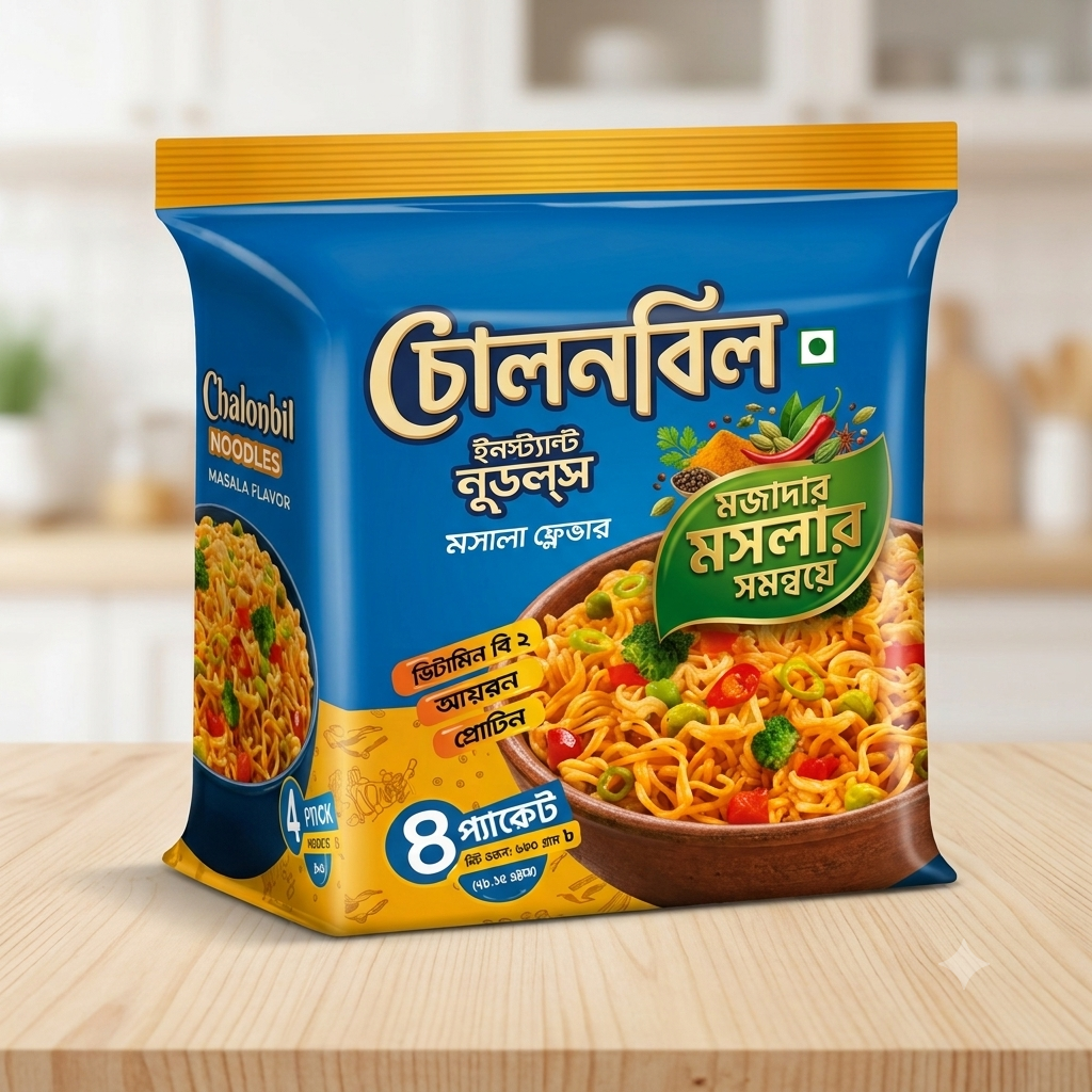 চলনবিল নুডলস (Chalonbil Noodles)